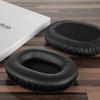 Geekria QuickFit Ear Pads Compatible with Marshal Monitor (First Gen) Headphones, Protein Leather/Black Ear Cups