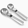 Stainless Steel Ice Cream Spoon, Ice Cream Spoon with Springback Function, Watermelon Fruit Scoop Tool, Ice Cream Spoon