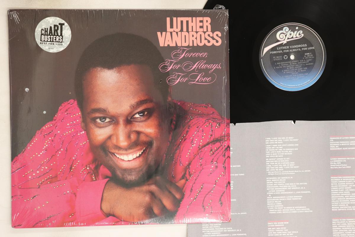 

LP Record LUTHER VANDROSS - Forever, For Always, For Love FE38235 EPIC 1982 US Soul/Funk Used