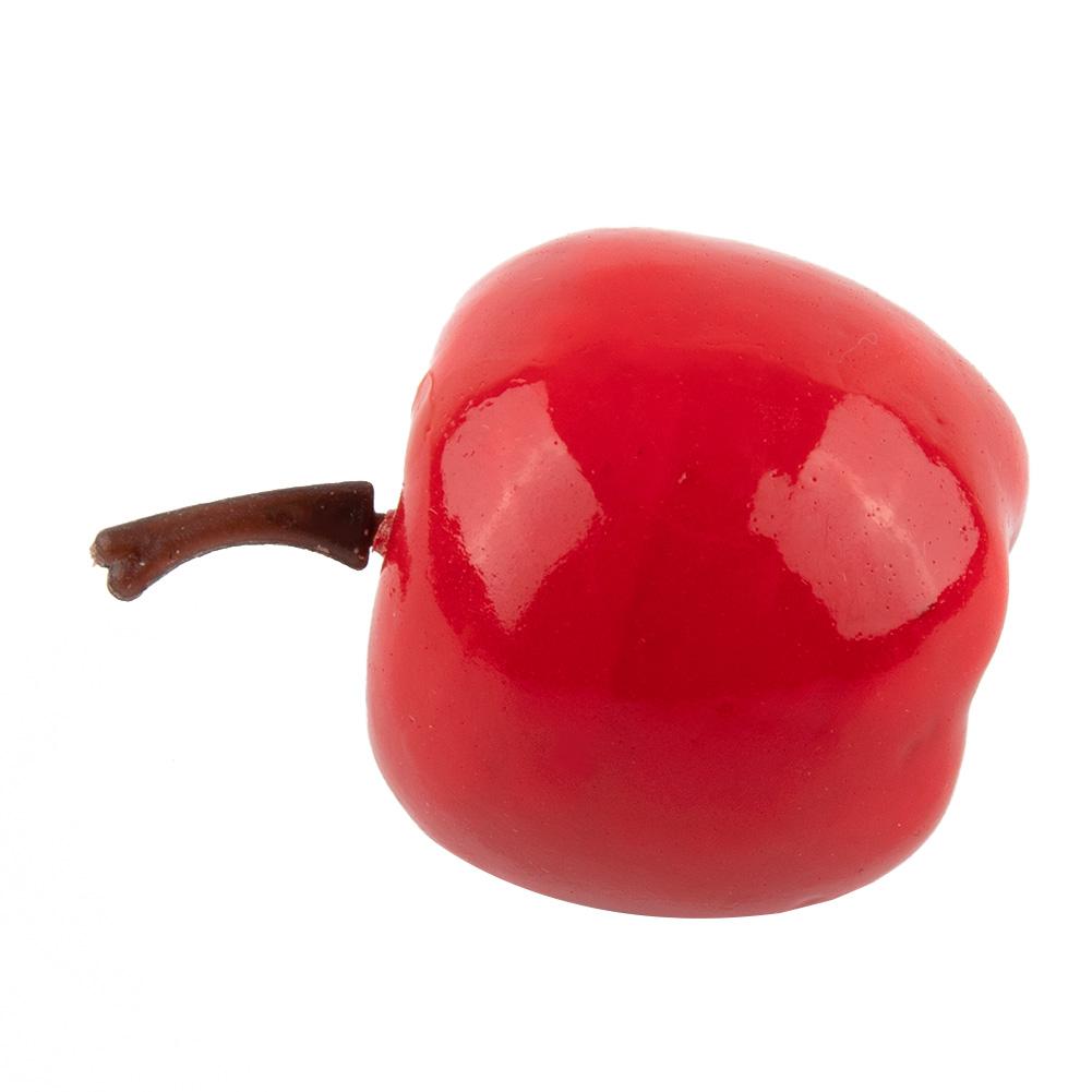 Green Simulation Fruit Plastic Play Toys Props Red Simulation Fruit 3.5cm X 3cm
