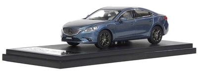 Hi Story MAZDA ATENZA SEDAN, modrý reflexní slídový, hotový produkt v měřítku 1/43 (2016)