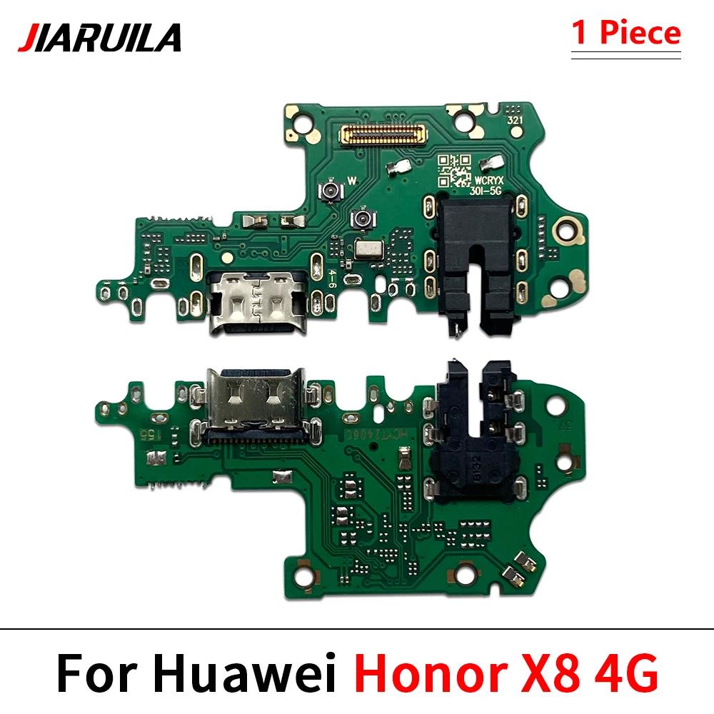 USB Charging Port Dock Charger Plug Connector Board Flex Cable For Huawei Honor X6 X6A X7 X7A X7B X8 X8A X8B X9A X9B 4G 5G