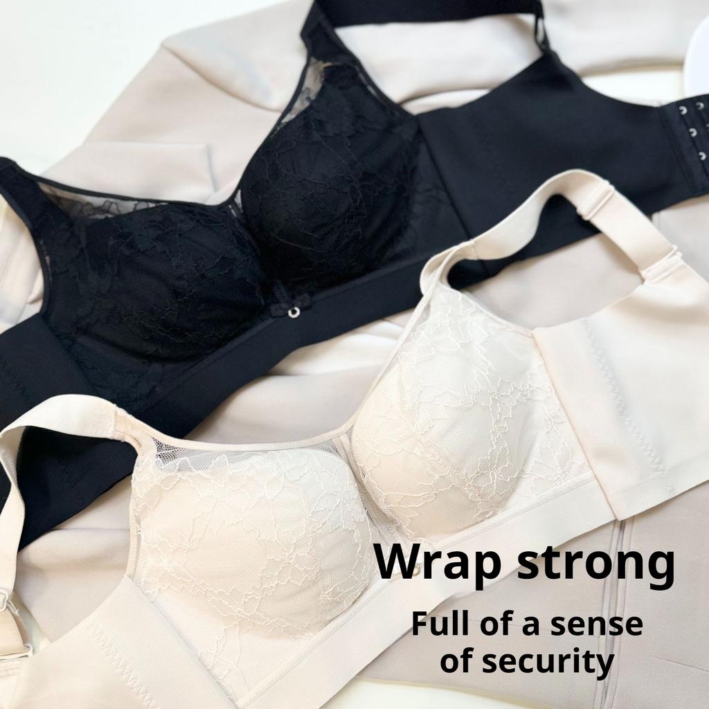 Large Breast Adjustment Anti-sagging Breast Lifting Non-wired Bra
