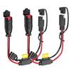 Flexible 13-16 Inch Power Wire with Overcurrent Protection Waterproof Blend Cable for Automotive Battery Chargers