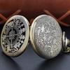 New Bronze in Wonderland Theme Quartz Pocket Watch Pendant Pocket Necklace Watches with FOB Chain Gifts Dropshipping