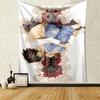 Death Note Main Character Collage Wall Tapestry  L  Misa with Shinigami Accents Room Decor for Seinen Anime  Mystery Fans