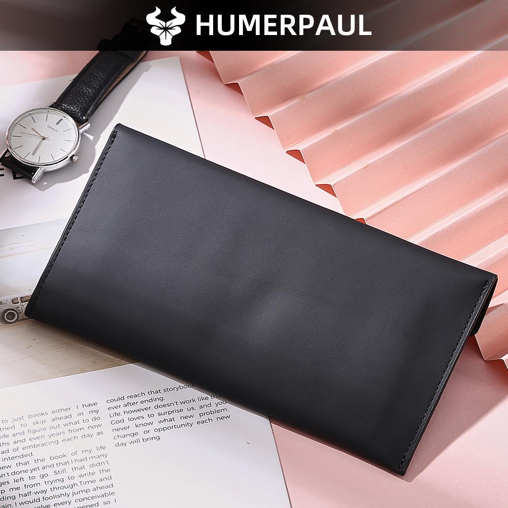 Humerpaul Ladies Thin Wallet Can Hold Multiple Large Banknotes Can Hold Mobile Phones Bank Cards Passport Books