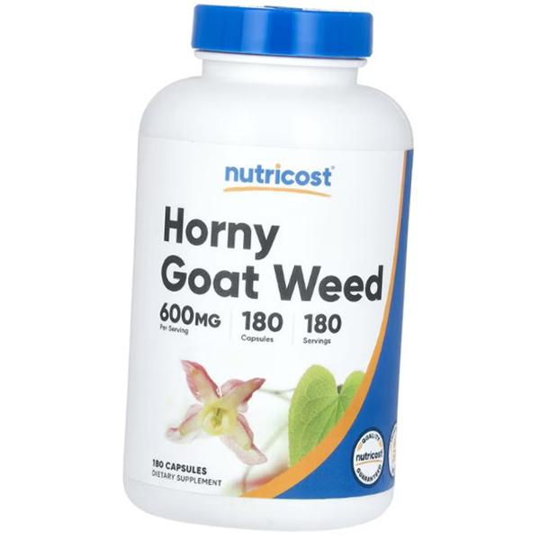 

Экстракт Горянки, Horny Goat Weed 600, Nutricost 180капс (08647011) 180caps
