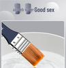 Flat Nylon Paintbrush for Oil, Acrylic, Gouache, Watercolor - Beginner Painting Tool