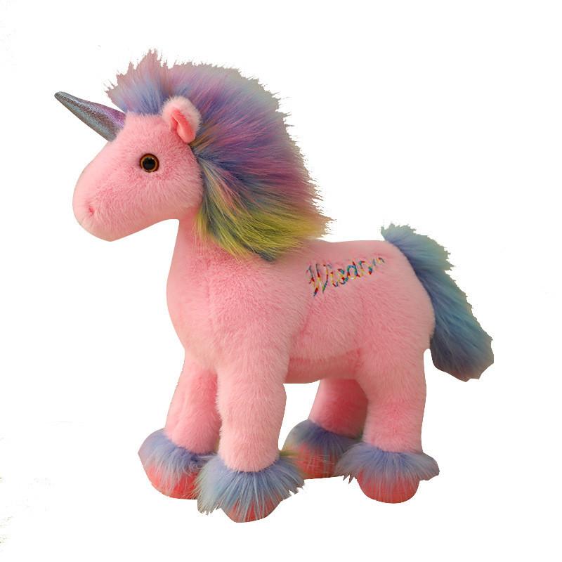 Regenbogen Einhorn Plüschtier Niedliche Puppe Geschenk Für Kinder Und Jugendliche