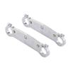 Mini Motorcycle Suspension Mounting Hardware Pair, Metal Accessory Set for Replacement Repair, Garage Service, Daily Use and Upkeep