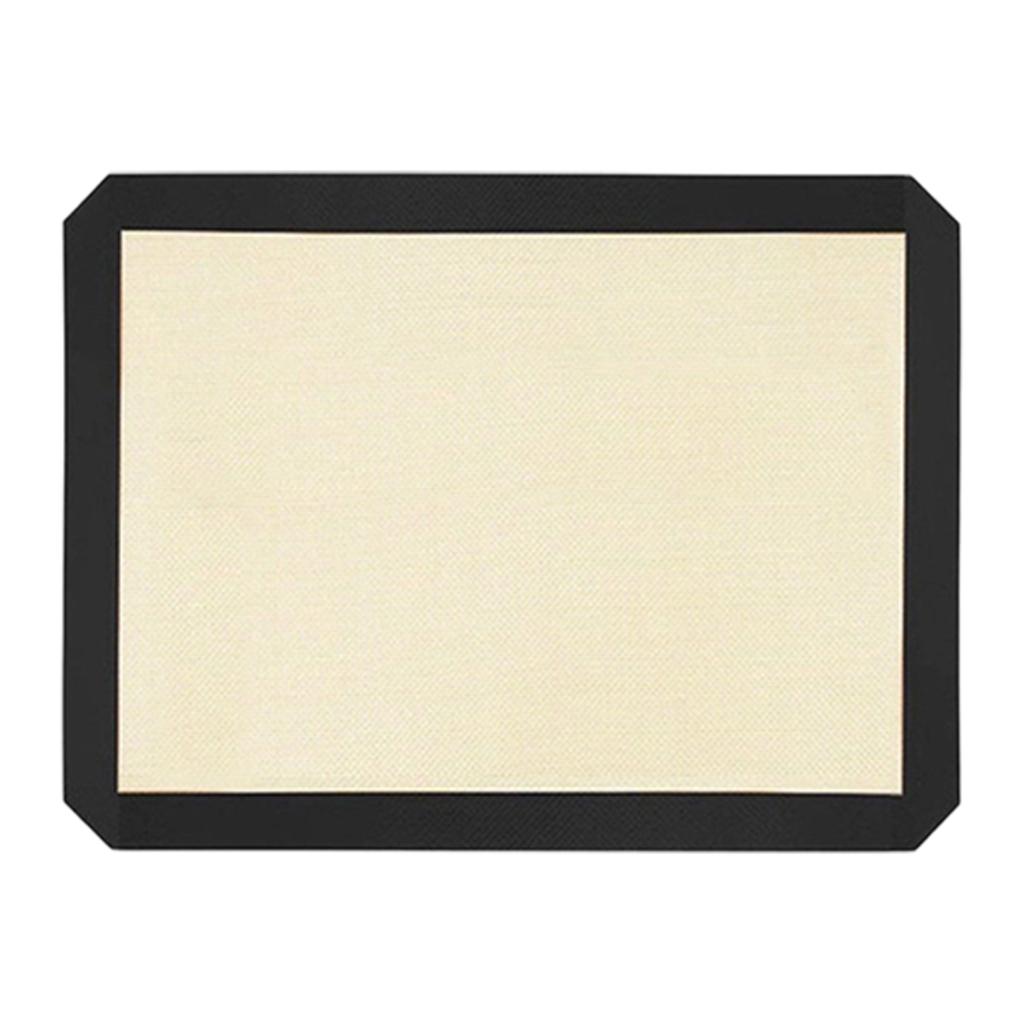 Non-Stick Silicone Baking Mat for Home Use Reusable Heat Resistant Oven Liner with Mesh Texture for Even Heat Distribution and Easy Cleaning