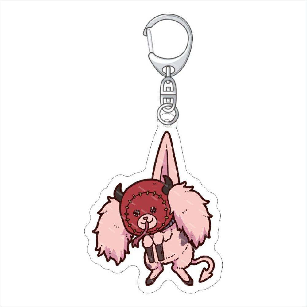 Pour Dorohedoro Porte-clés Acrylique Caiman Ebisu Kikurage Fujita Noi Nikaidou Anime Périphérique Créativité Accessoires de Sac à Dos Cadeau