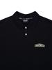Jeimiweseuteu A&G Lettering Polo Shirt (Black)