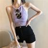 Comodi Skinny Alla Moda e Versatili Neri Vita Alta Pantaloncini di Jeans Donna Pantaloni Estivi Aderenti Pacchetto Fianchi Elastici Super Corti Pantaloni a Linea A