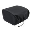 Outdoor AC Protective Cover Weatherproof Coated Silver Fabric Reinforced Cloth Easy Setups Small Storage