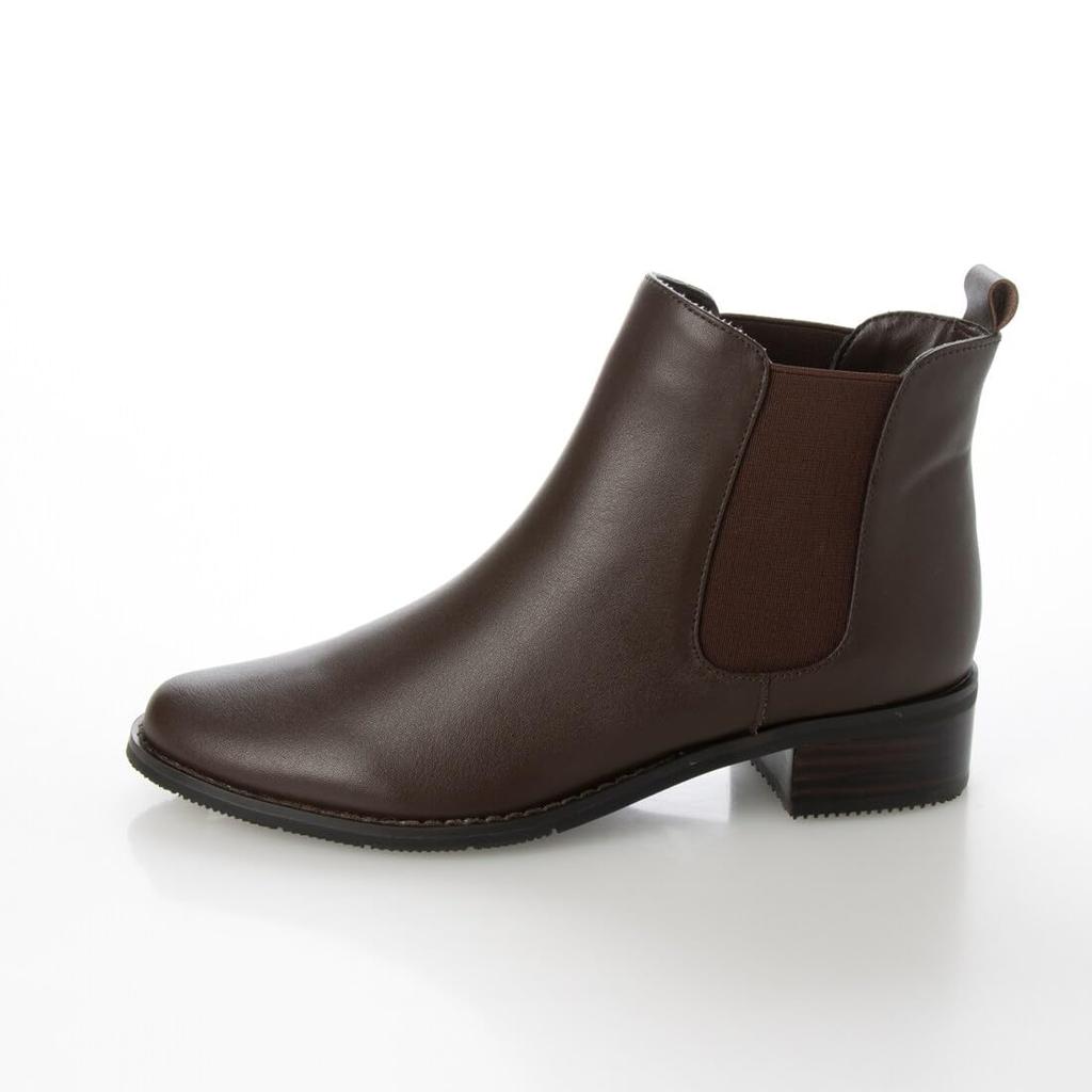 [Evol] Genuine Leather Side Gore Boots