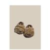 Wear Mao Mao drag girl 2025 autumn and winter new fashion fairy wind lamb wool platform slippers cross home