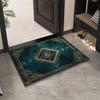 Vintage Persian Style Door Mat Collection Retro Floral Pattern Floor Mat For Entryway Classic Home Decor Enthusiasts