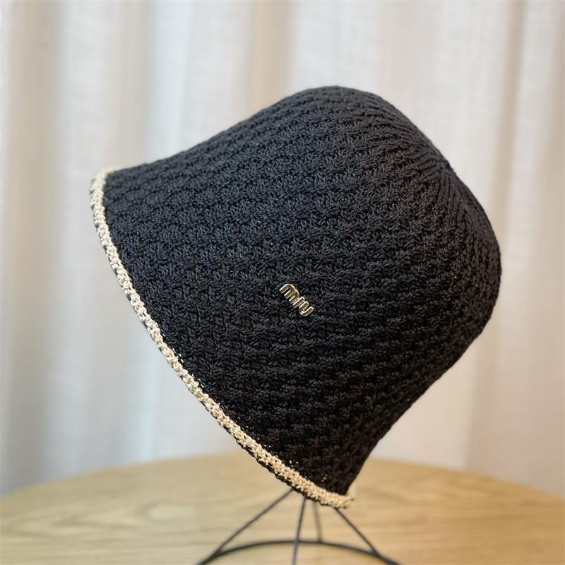 Новая Хлопково-Льняная Панама Женская Летняя Корейская Мода Британская Панама от Солнца Дорожная Шляпа с Короткими Полями чёрный