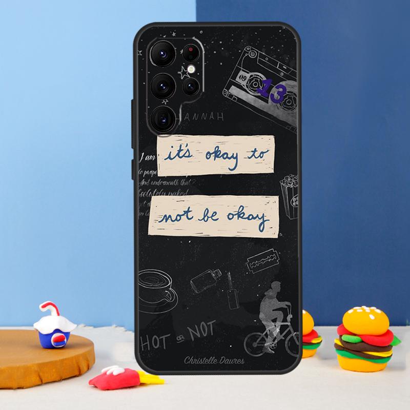 13 Reasons Why Phone Case For Samsung Galaxy S24 S25 Ultra S9 S10 S20 S22 S21 S23 Plus S24 FE Cover Coque