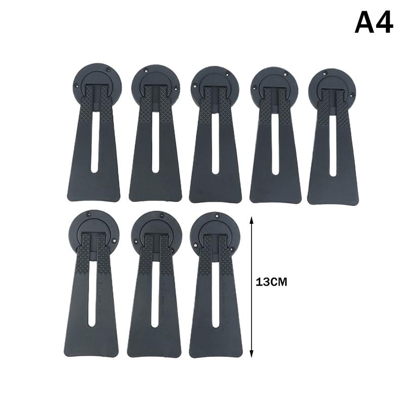 10 Stück Kunststoff Bilder Fotorahmen Spiegel Display Staffelei Rückwand Rückwand Halter Sockel Halterung Aufstellbein Heimdeko