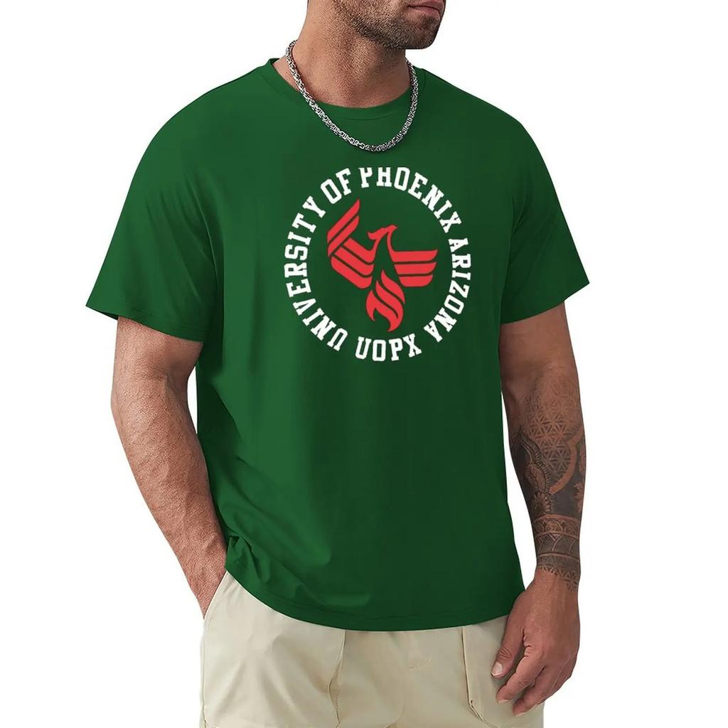 The University of Phoenix Thinking Ahead T-Shirt blacks edition hippie clothes white t shirts