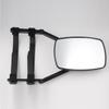 2PCS Clip-On Towing Mirror Adjustable Strap Mount Side Mirrors With Shatterproof Glass For Driving Safety