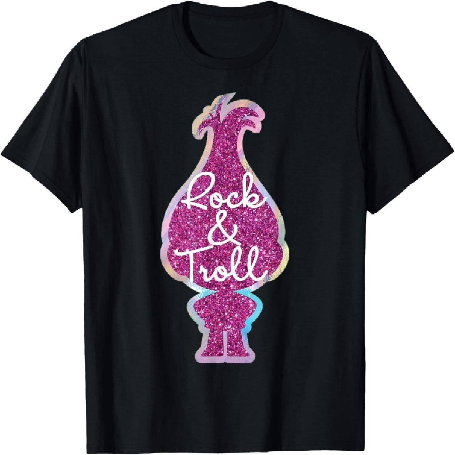 DreamWorks Trolls Rock & Troll Sparkle T-Shirt XXXXXL разноцветный