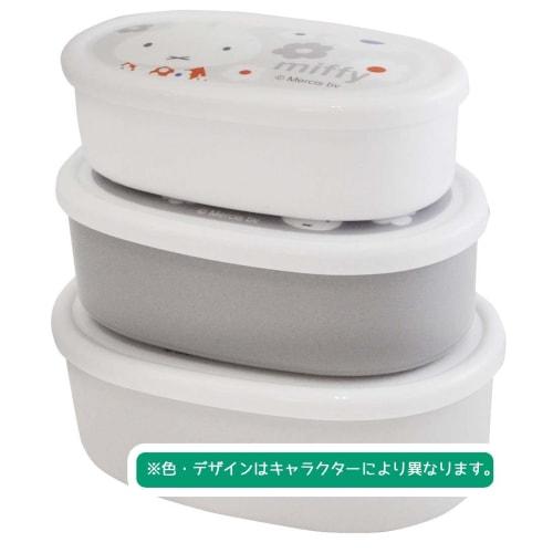 Skater Lunch Box Seal Container Storage Container Made in Japan (Large 400ml Medium 280ml Small 180ml) Set of 3 Ag+ Antibacterial Disney Cars 24 Boys