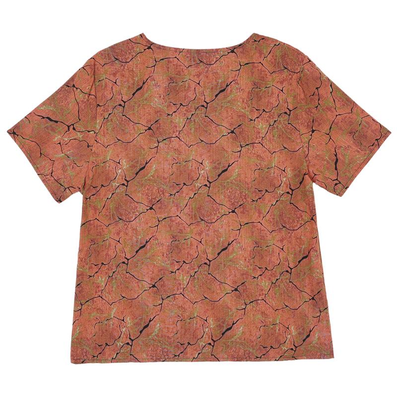 Women's Plus Size Printed 2-Piece Set – Casual Summer Outfit (XL-5XL)