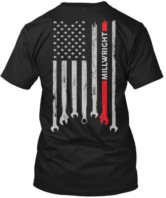 Proud Millwright - T shirt Made in the USA Size S to 5XL 4XL
