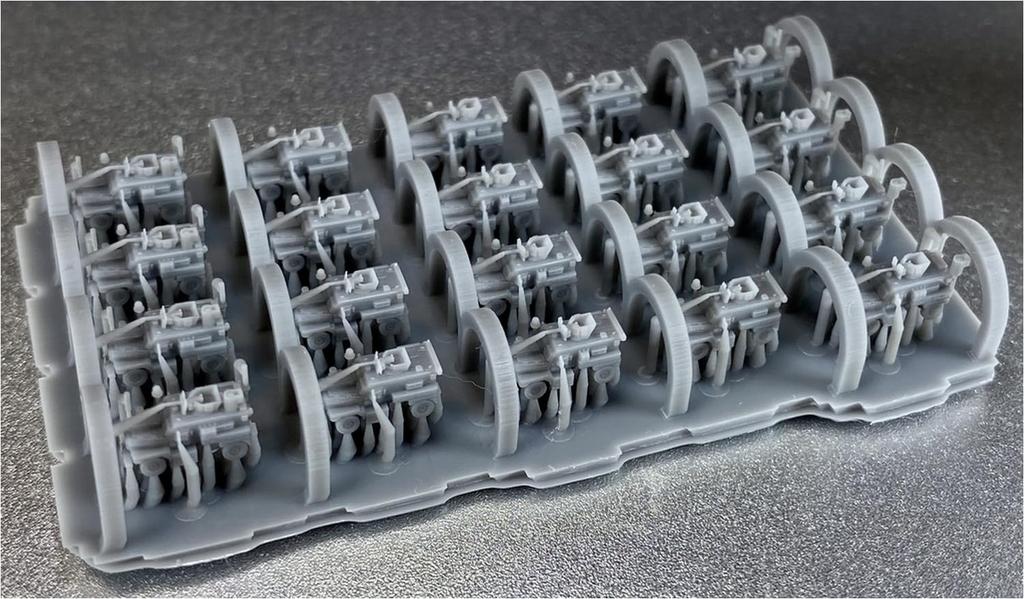 Firestarter 1/700 Scale Modern American Cougar MRAP 4x4 Set 3D Printer Kit FS-MUS8