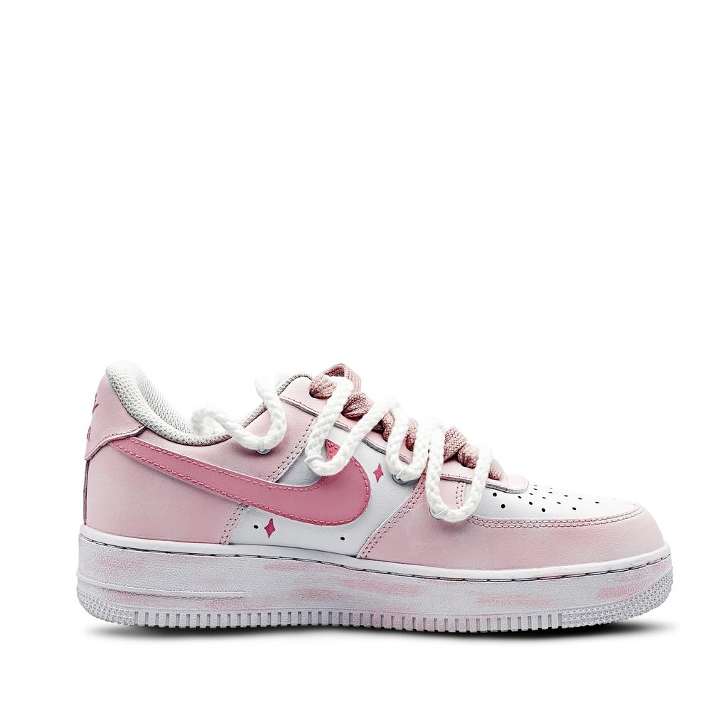 Nike Air Force 1 Coverage Abrasion Resistant Low top Skateboard Shoes Women's White DD8959-100(Team118-)