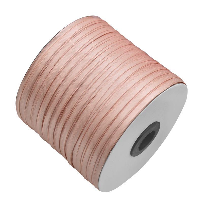 0.3cm Encrypted Polyester Satin Ribbon for Clothing and DIY Accessories