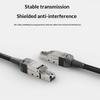 1Pc Rj45 Cat8 Cat7 Cat6A Connectors Tool-Free Zinc Alloy Shielded Ethernet Termination Plugs For 23Awg Sftp Cables
