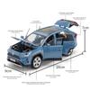 1:24 RAV4 SUV Alloy Cast Toy Car Model Sound and Light Children's Toy Collectibles Birthday gift