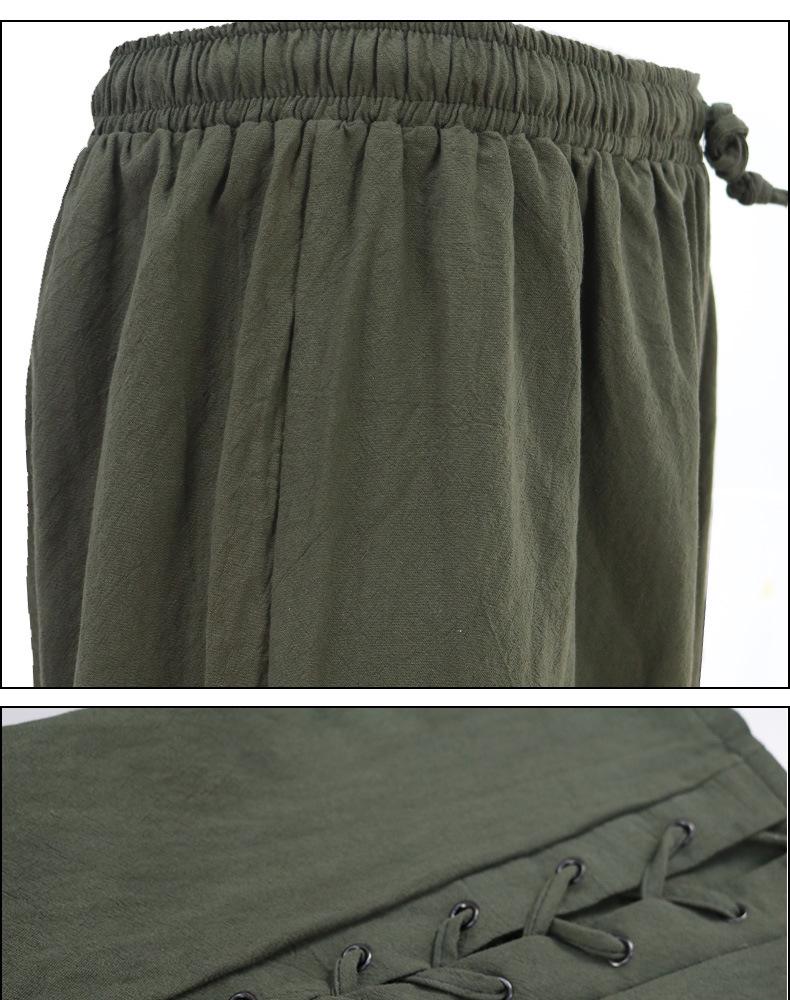 2025 Herren Mittelalter Gestreifte Piraten Leggings Cosplay Hose