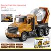Boys Construction Dump Truck Toys, Alloy Realistic Excavator Pull Back Truck With Lights And Sounds