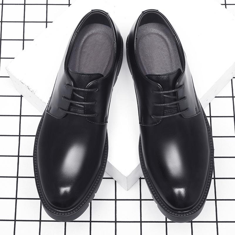 

Height-increasing shoes men s 10cm four-season low-top formal leather shoes inner height-increasing men s 8cm British shoes 2025 38