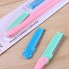 1/3PC Eyebrow Trimmer+Replaceable Blade Set Shaper Shaver Blade Knife Eye Brow Trimmer Razor Shaping Eyebrow Makeup Tool