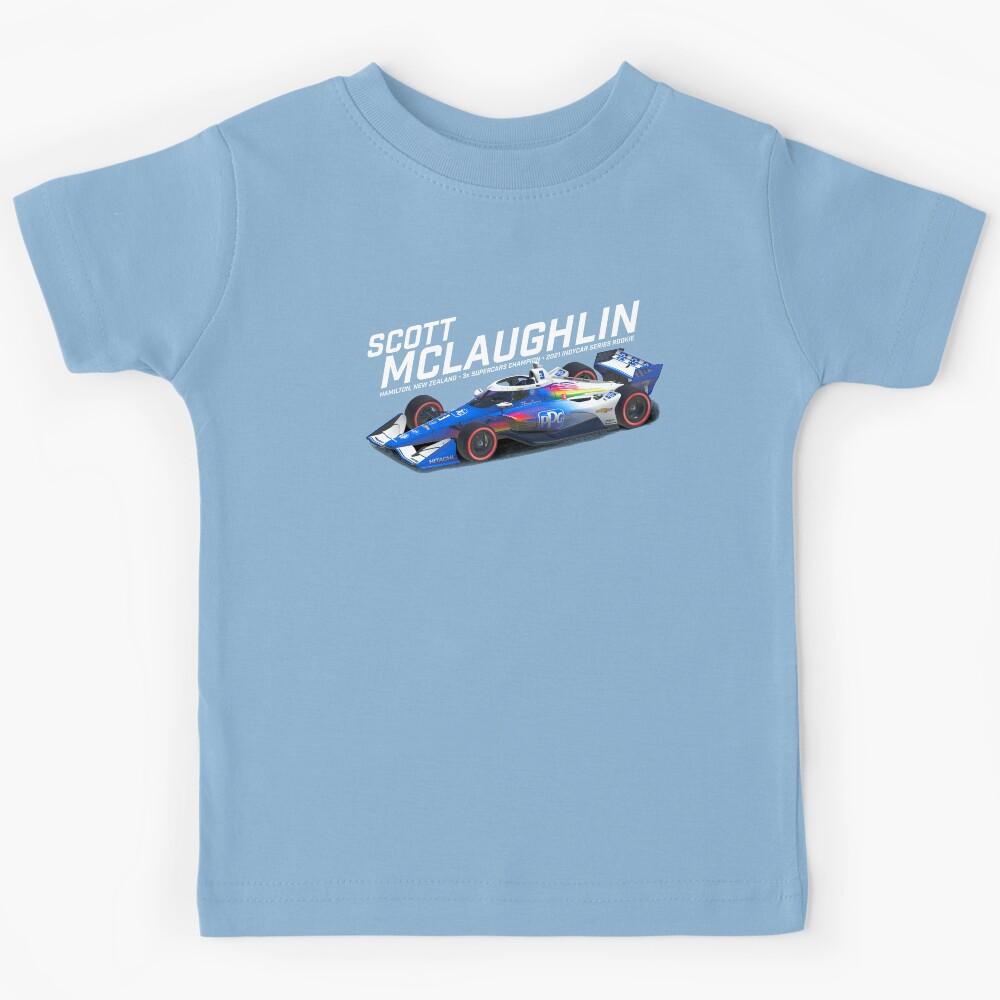 Scott McLaughlin 2021 (white) Kids T-Shirt 160