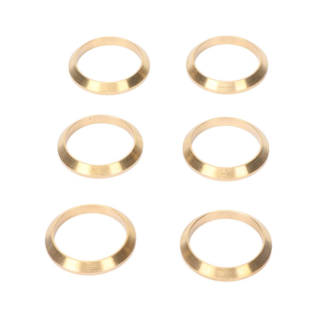 6Pcs IN 14 Nixie Tubes Copper Ring DIY Clock Decorative Rings for IN 14 Nixie Tube Clock