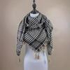 Sciarpe Pashmine Sciarpa Moda Donna Uomo Shemagh Arabo Keffiyeh Sciarpa Palestina