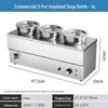 Yunduo Commercial Electric Stainless Steel Soup Warmer