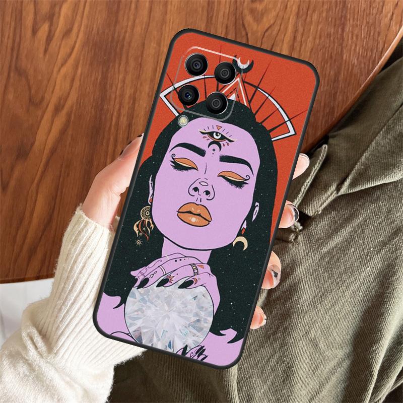Hippie Grunge Art Case For Samsung Galaxy M06 M16 M36 M56 M33 M15 M55 M31 M13 M12 M14 M53 M32 M52 M35 M34 M54