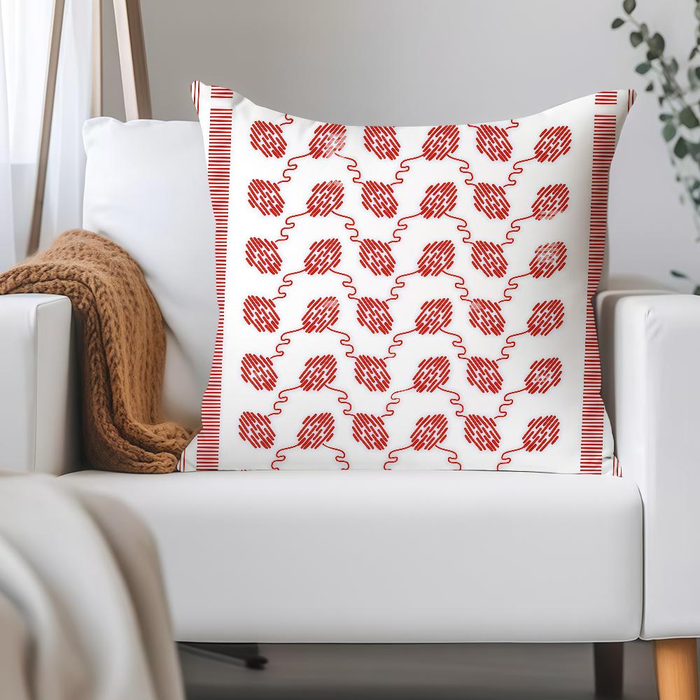 Hattah Keffiye Pattern Design Art Pillow Case Applicable Space For Guest Rooms Interiors Cars Office House Decoration