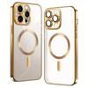 Mobile Phone Case With Lens Film Electroplating Magnetic Absorption Anti-fall Soft