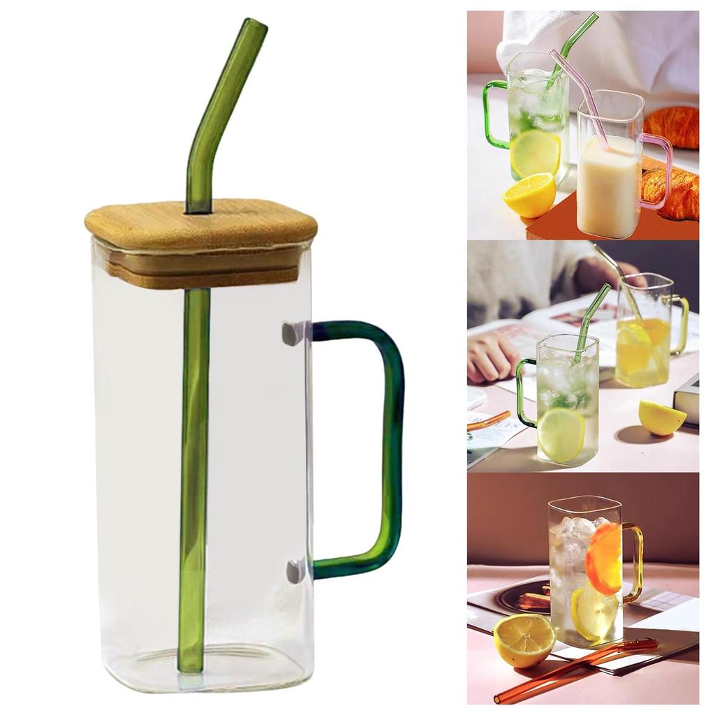 Drinking Clear Glasses Birthday Gifts for Iced Cold Beverages Green