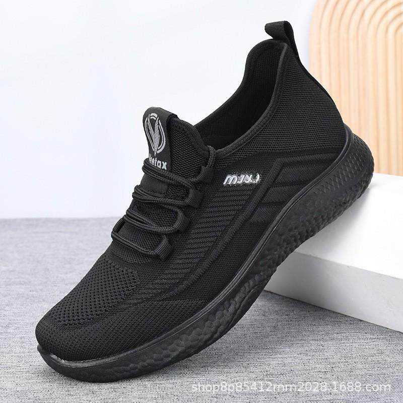 Womens Comfortable Slip-Resistant Flat Walking Shoes Casual Daily Wear Lightweight Breathable Mesh Sneakers